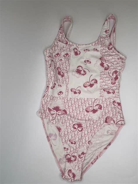 christian dior bathing suit one piece|authentic Christian Dior suits.